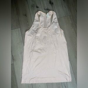 Light Pink Racerback Tank Top - Women